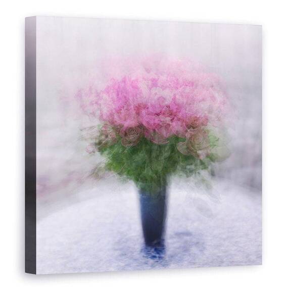 Tablou Canvas - Trandafiri, Marime: 90 x 90 cm - - Roveli