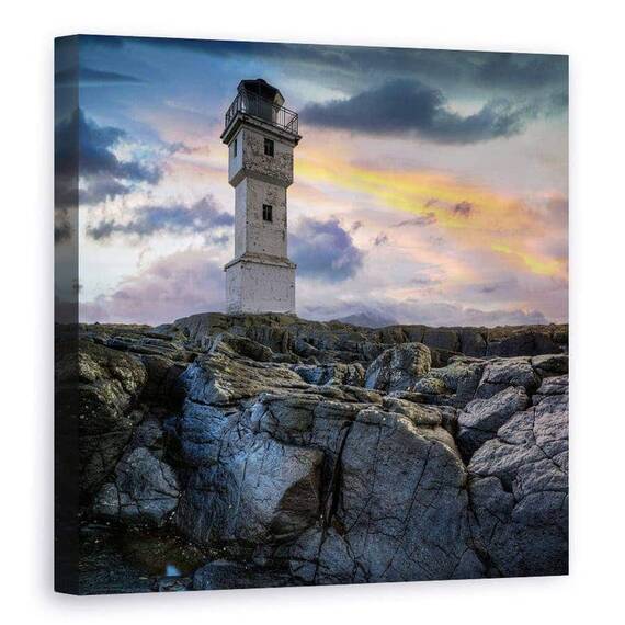 Tablou Canvas - Farul, Marime: 90 x 90 cm - - Roveli