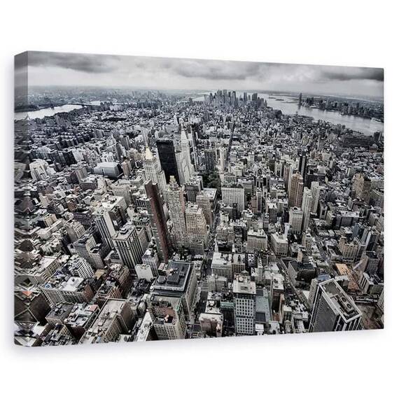 Tablou Canvas - Deasupra, Marime: 60 x 90 cm - - Roveli