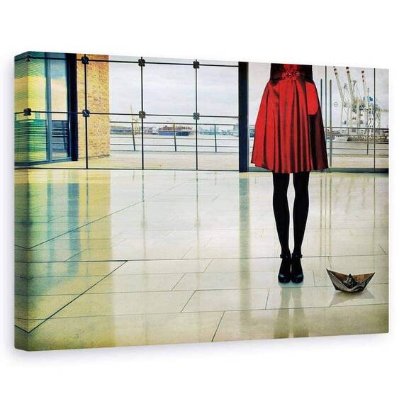 Tablou Canvas - Cantecul Navei, Marime: 60 x 90 cm - - Roveli
