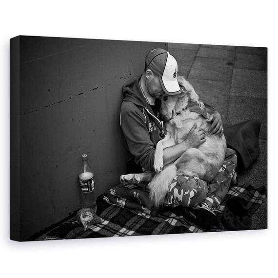 Tablou Canvas - Dragoste, Marime: 60 x 90 cm - - Roveli