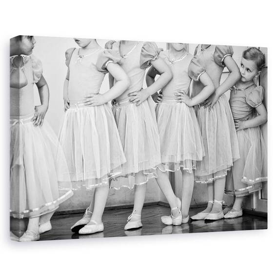Tablou Canvas - Balerina, Marime: 60 x 90 cm - - Roveli