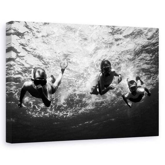 Tablou Canvas - Atac Profund, Marime: 60 x 90 cm - - Roveli