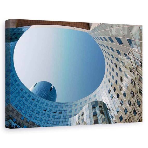 Tablou Canvas - Cercul De Lumina, Marime: 60 x 90 cm - - Roveli