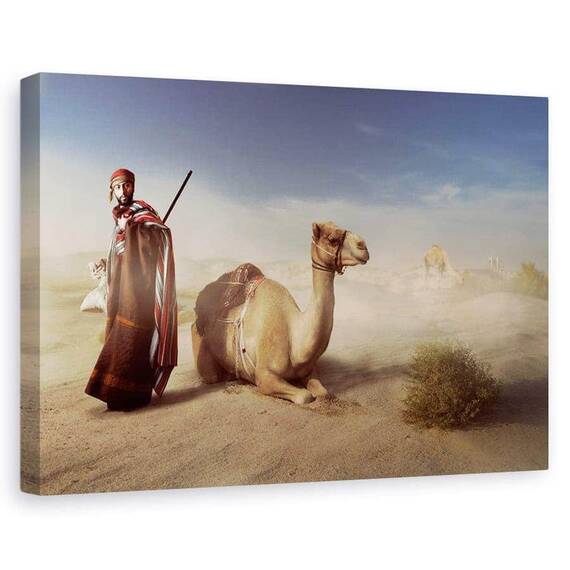Tablou Canvas - Viata Desertului, Marime: 60 x 90 cm - - Roveli