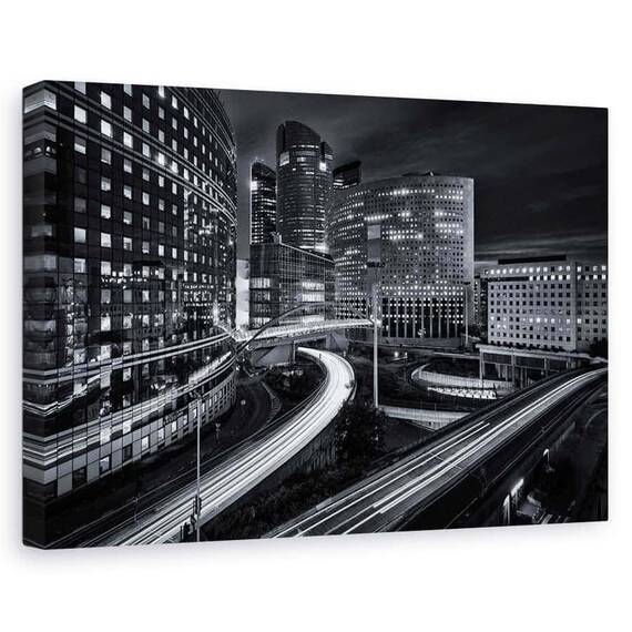 Tablou Canvas - Dupa Munca, Marime: 60 x 90 cm - - Roveli