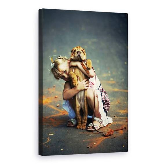 Tablou Canvas - Maria Si Milena, Marime: 60 x 90 cm - - Roveli