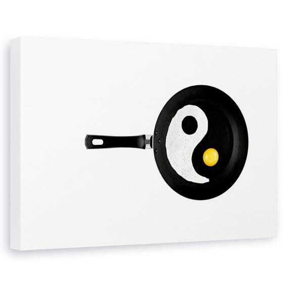 Tablou Canvas - Taijitu, Marime: 60 x 90 cm - - Roveli