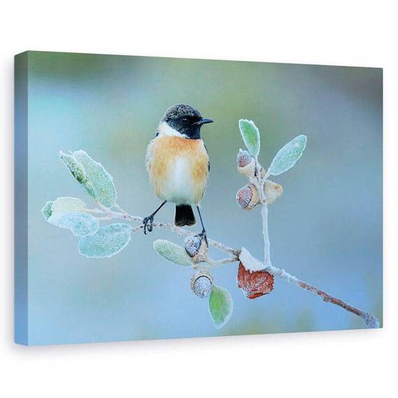 Tablou Canvas - Iarna Grea, Marime: 60 x 90 cm - - Roveli