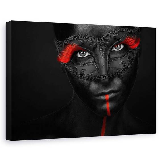 Tablou Canvas - Pasiune Intunecata, Marime: 60 x 90 cm - - Roveli