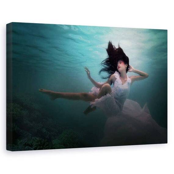 Tablou Canvas - Sub Mare, Marime: 60 x 90 cm - - Roveli