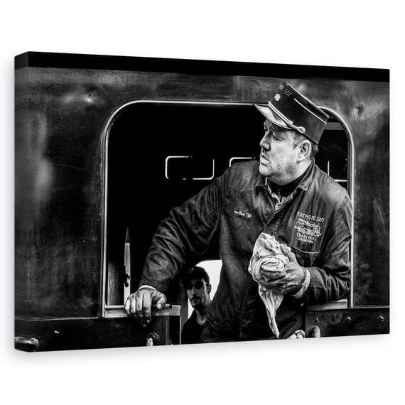 Tablou Canvas - Locomotiva, Marime: 60 x 90 cm - - Roveli