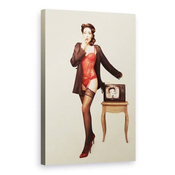 Tablou Canvas - Fata Frumoasa - - Roveli