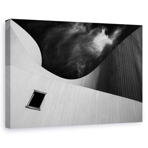 Tablou Canvas - Fereastra, Marime: 60 x 90 cm - - Roveli