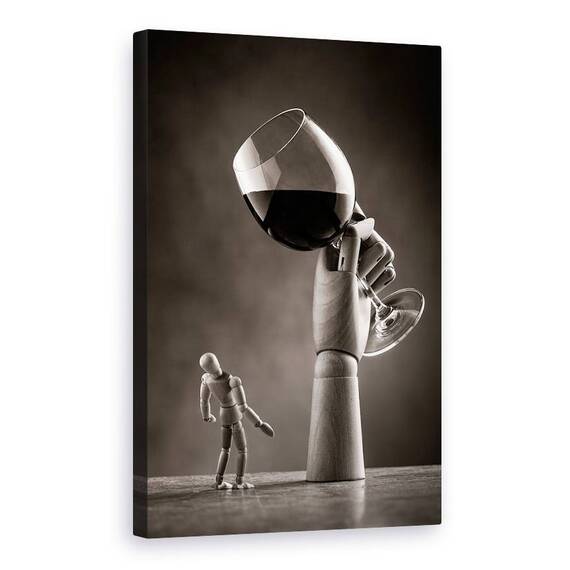 Tablou Canvas - Refuzat, Marime: 60 x 90 cm - - Roveli