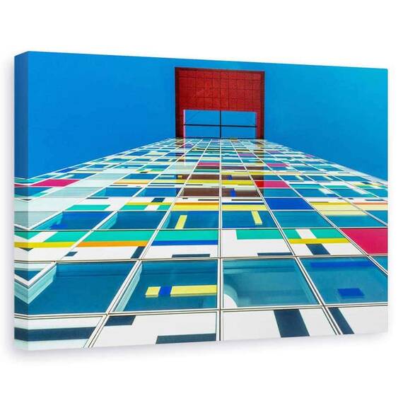 Tablou Canvas - Culori, Marime: 60 x 90 cm - - Roveli