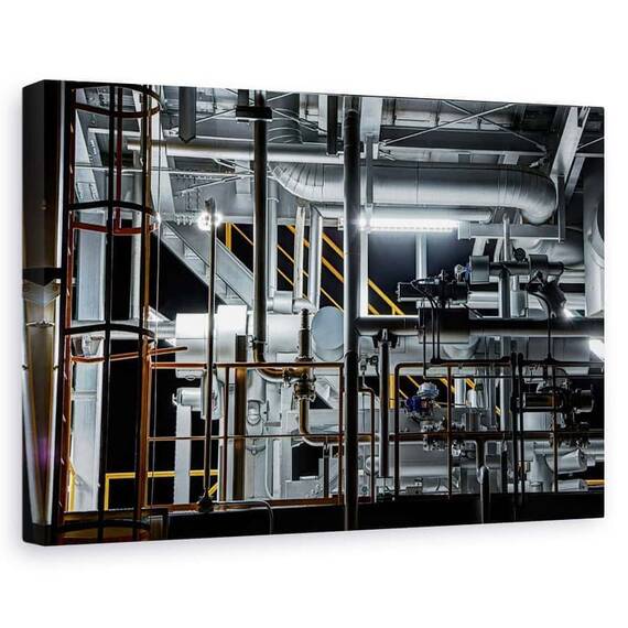 Tablou Canvas - Instalatii Sanitare, Marime: 60 x 90 cm - - Roveli