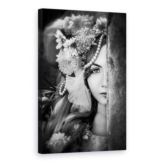 Tablou Canvas - Jumatate, Marime: 60 x 90 cm - - Roveli