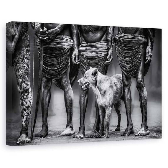 Tablou Canvas - Cainele, Marime: 60 x 90 cm - - Roveli