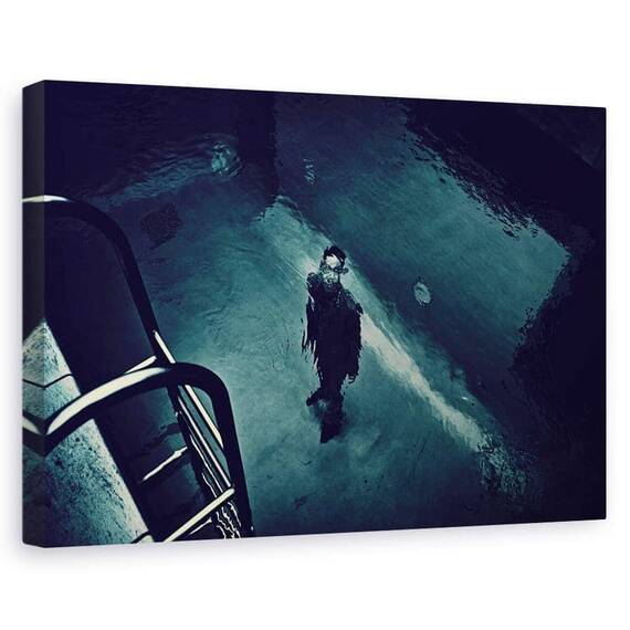Tablou Canvas - In Piscina, Marime: 60 x 90 cm - - Roveli