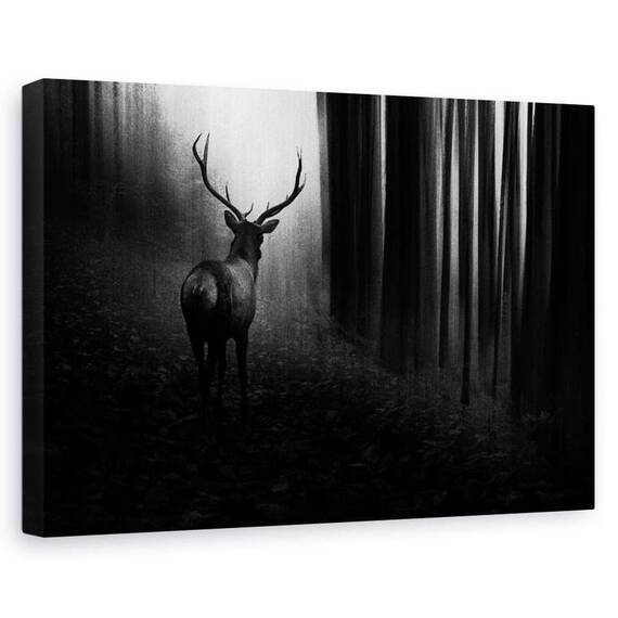 Tablou Canvas - Cerb, Marime: 60 x 90 cm - - Roveli