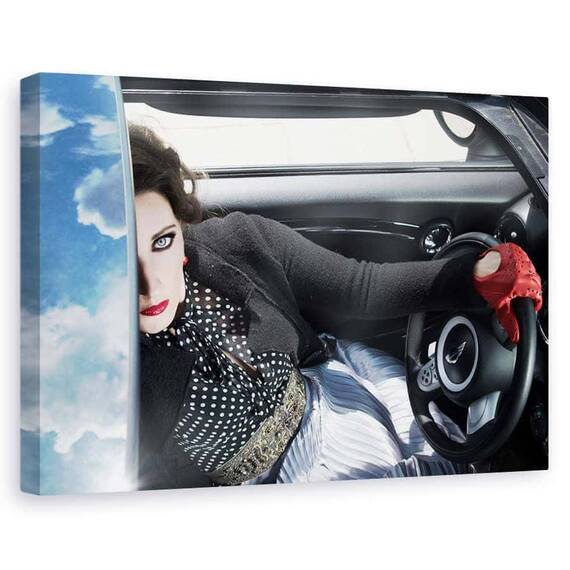 Tablou Canvas - Cerul Din Ochii Tai, Marime: 60 x 90 cm - - Roveli