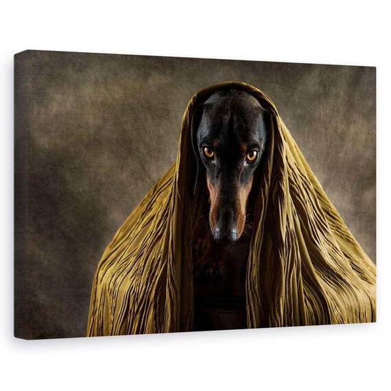 Tablou Canvas - Ochi De Aur, Marime: 60 x 90 cm - - Roveli
