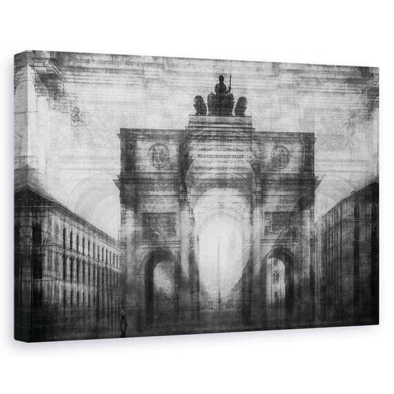 Tablou Canvas - Arcuri, Marime: 60 x 90 cm - - Roveli