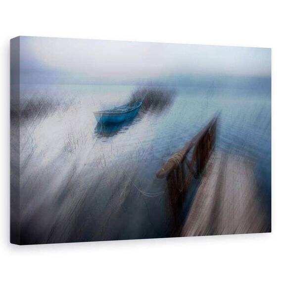 Tablou Canvas - Lac, Marime: 60 x 90 cm - - Roveli