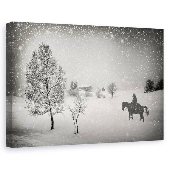 Tablou Canvas - Asteptarea, Marime: 60 x 90 cm - - Roveli