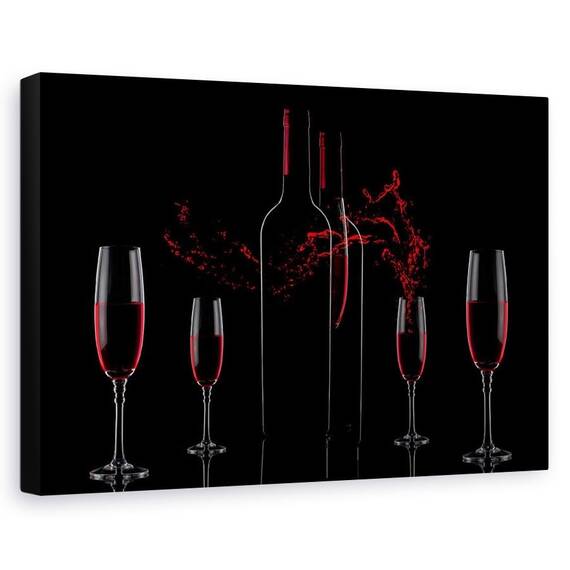 Tablou Canvas - Vin Si Dragoste, Marime: 60 x 90 cm - - Roveli