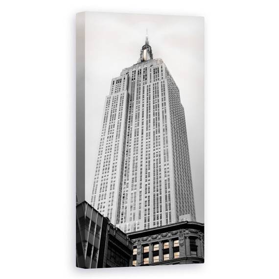 Tablou Canvas - City, New York, Cladire, Empire State Building, Marime: 50 x 100 cm - - Roveli