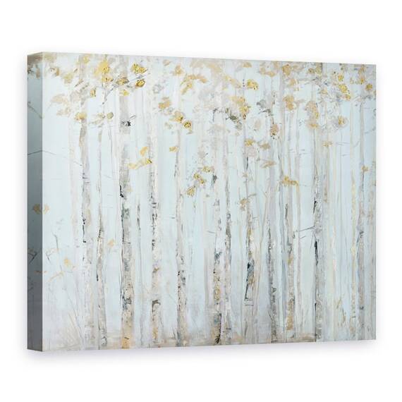 Tablou canvas - Natura, Padure, Copaci, Toamna, Pictura, Marime: 75 x 100 cm - - Roveli