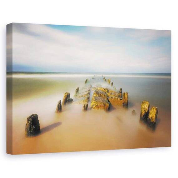 Tablou Canvas - Drum Maritim, Marime: 60 x 90 cm - - Roveli