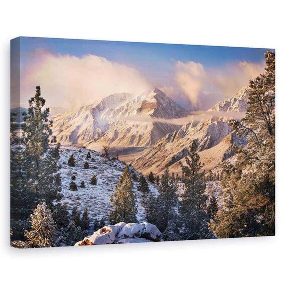 Tablou Canvas - Lumina Muntelui, Marime: 60 x 90 cm - - Roveli