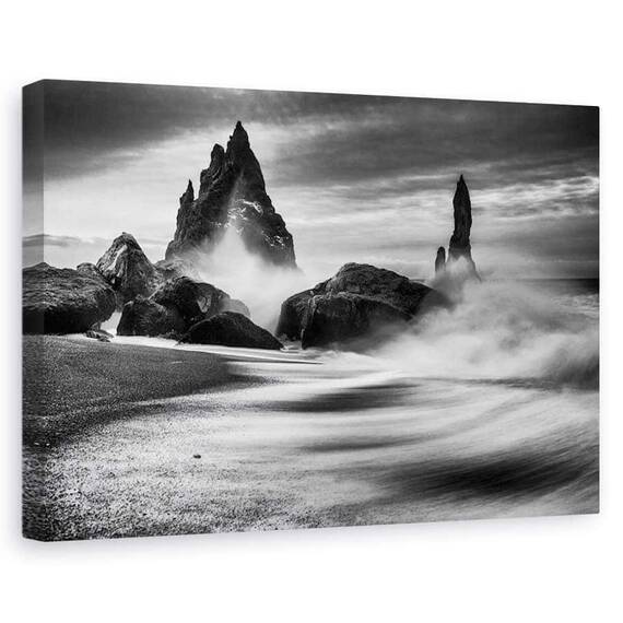 Tablou Canvas - Stanci Islandeze, Marime: 60 x 90 cm - - Roveli