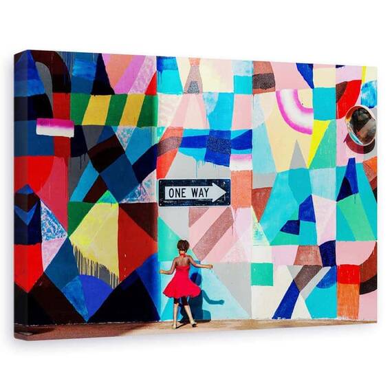 Tablou Canvas - O Singura Cale, Marime: 60 x 90 cm - - Roveli