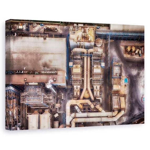 Tablou Canvas - Industrial, Marime: 60 x 90 cm - - Roveli
