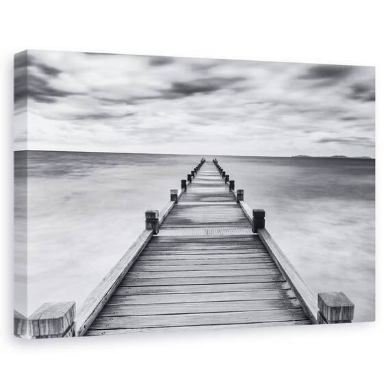 Tablou Canvas - Imbarcare, Marime: 60 x 90 cm - - Roveli