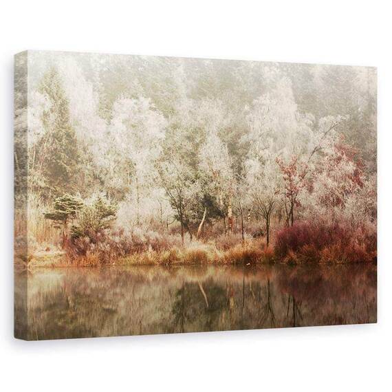 Tablou Canvas - Inghetat, Marime: 60 x 90 cm - - Roveli