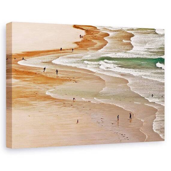 Tablou Canvas - La Plaja, Marime: 60 x 90 cm - - Roveli
