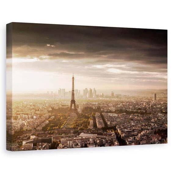 Tablou Canvas - Parisul Magnific, Marime: 60 x 90 cm - - Roveli