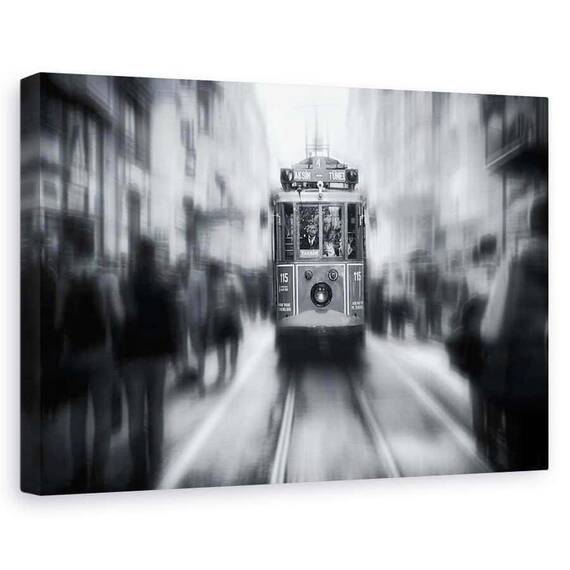 Tablou Canvas - Tunelul Taksim, Marime: 60 x 90 cm - - Roveli