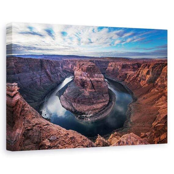 Tablou Canvas - Puterea Raului Colorado, Marime: 60 x 90 cm - - Roveli