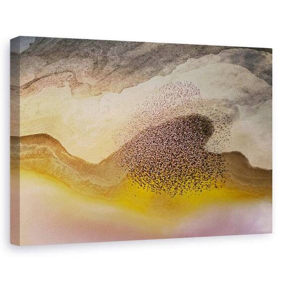 Tablou Canvas - Traversarea Lacului Natron - - Roveli