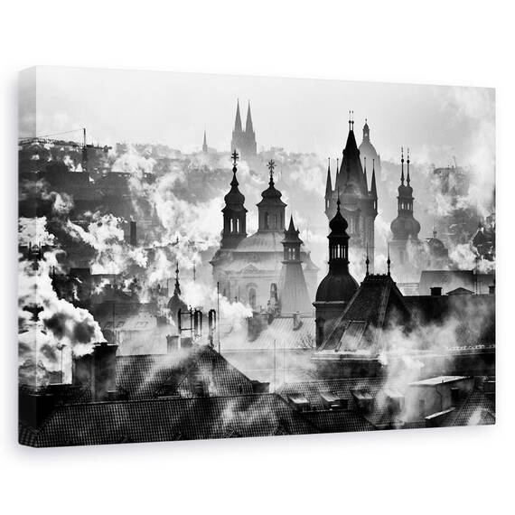 Tablou Canvas - Turnurile Din Praga - - Roveli