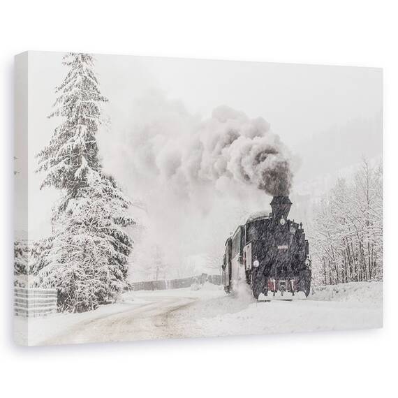 Tablou Canvas - Poveste De Iarna, Marime: 60 x 90 cm - - Roveli