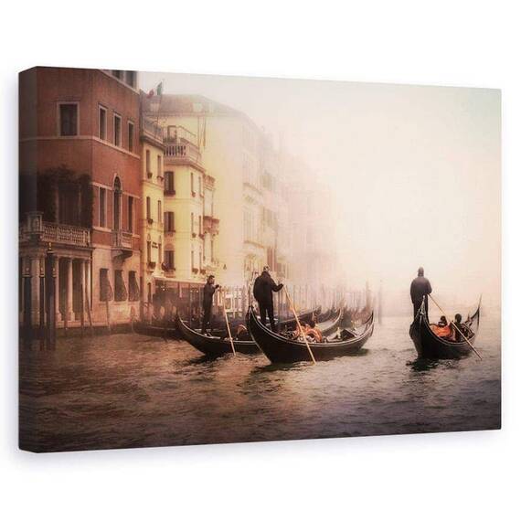 Tablou Canvas - Venetia In Ceata - - Roveli