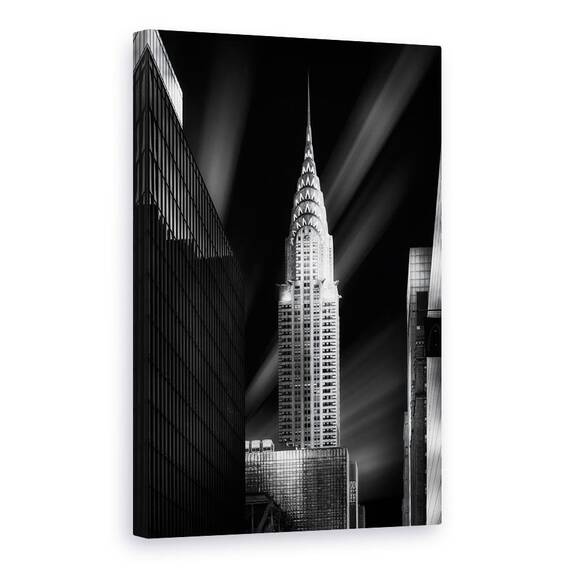 Tablou Canvas - Cladirea Chrysler, Marime: 60 x 90 cm - - Roveli