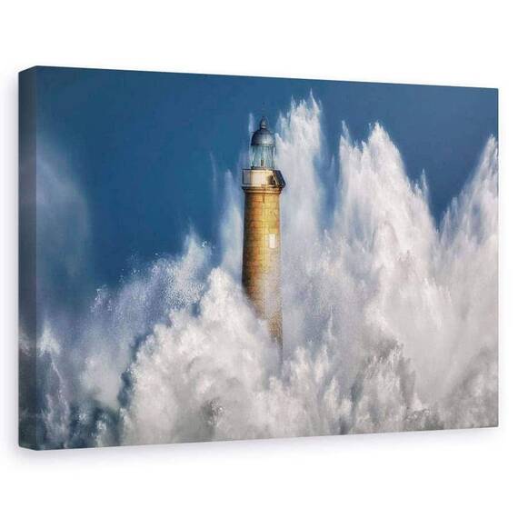 Tablou Canvas - Puterea Marii, Marime: 60 x 90 cm - - Roveli